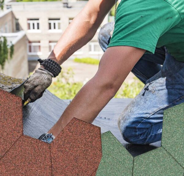 Suministro e instalación de Teja Shingle Hexagonal por m2