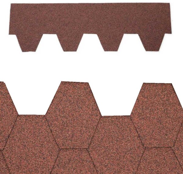 Suministro e instalación de Teja Shingle Hexagonal por m2 - Imagen 2