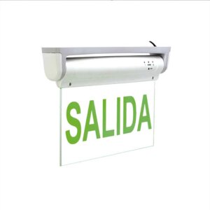 Suministro e instalación de luminarias LED de emergencia