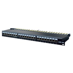 Suministro e instalación de Patch Panel de 24 Puertos Categoría 6A