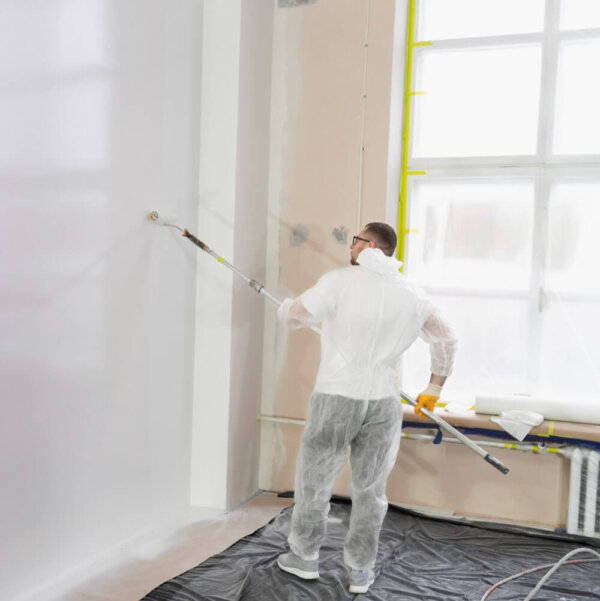 Suministro y aplicación de pintura epóxica